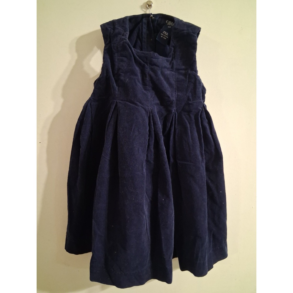 Vintage‎ Ralph Lauren CHAPS Navy Blue Corduroy Jumper 4t